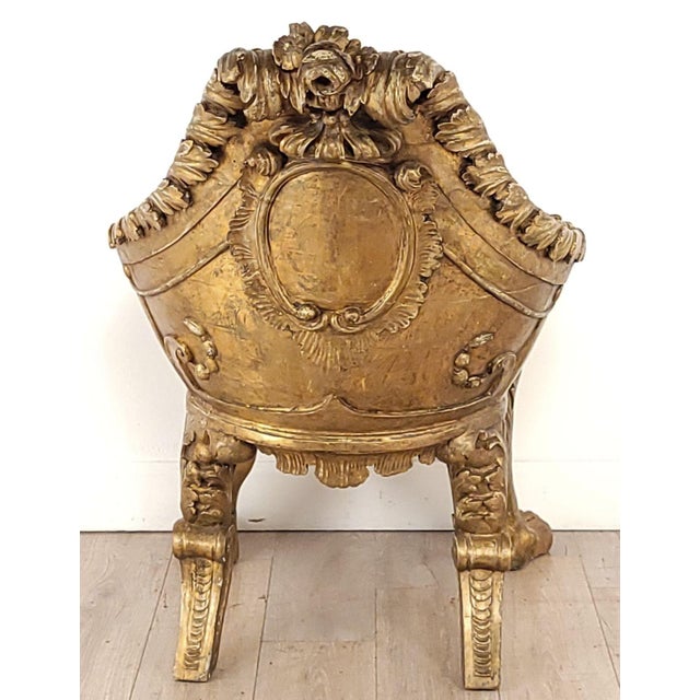 Continental Bergère, 18th or 19th Century For Sale - Image 4 of 12