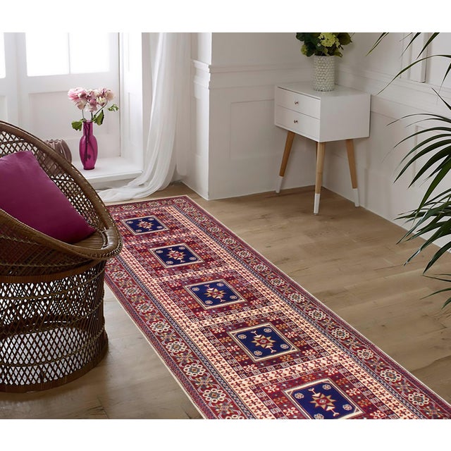 Bring timeless elegance into your home with this hand‑knotted Shirwan rug, crafted with exceptional detail and luxurious...