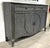 Original retail $3825, stylish Hooker Furniture Gray Distressed Wood Melange Credenza, Carrara marble top, two drawers,...