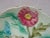 Art Nouveau C.1900 French Majolica Flowers Plate Orchies For Sale - Image 3 of 7