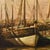 Pierre Verbeke, Marine Painting with Boats, 1920s, Oil on Canvas, Framed For Sale - Image 6 of 11