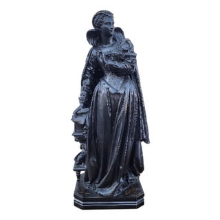 Mathurin Moreau, Mary Stuart, 19th Century, Bronze For Sale