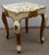 Italian Mid 20th Century Franco Tacchi Italian Florentine Painted and Partial Gilt Low Side Table For Sale - Image 3 of 8
