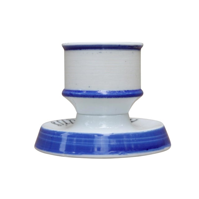 Rustic European Apollinaris Ceramic Match Striker For Sale - Image 3 of 5