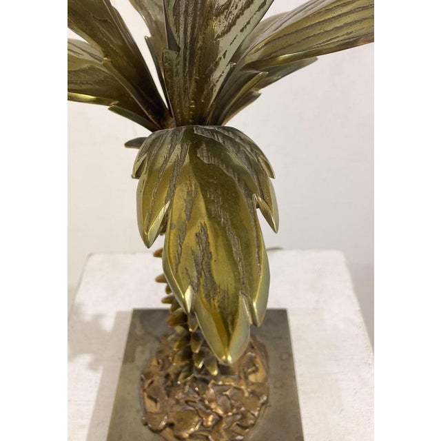 Mid-Century Modern Brass Table Lamp For Sale - Image 6 of 7