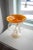 1980s Krosno Jozefina Poland Jellyfish Pedestal Bowl For Sale - Image 4 of 4
