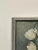 Early 20th Century Antique Dutch Renaissance Floral Still Life Original Framed Oil Painting on Tin in Silver, White, Blush For Sale - Image 5 of 12