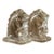 Glass Horse Head Bookends For Sale
