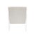 Pasargad Home Tribecca Acrylic and Velvet Accent Chair, Ivory For Sale - Image 4 of 6