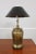 Chapman Brass Table Lamp W. Black Shade For Sale - Image 9 of 9