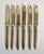 Silver Set of 6 Reed & Barton Silver-Plated Appetizer Knives For Sale - Image 8 of 8