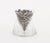 Contemporary Ai Weiwei "Kui Hua Zi" Trompe l'Oeil Porcelain Sunflower Seeds in a Two-Piece Glass Vase For Sale - Image 3 of 10