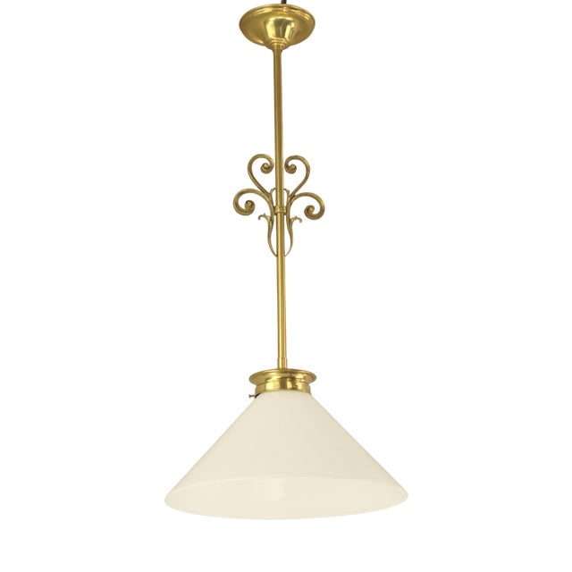 Viennese Hanging Lamp, 1920s For Sale