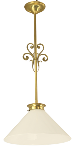 Viennese Hanging Lamp, 1920s