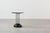 Art Deco Pedestal Table with Chrome Columns and Black Lacquered Base, France, 1920s For Sale - Image 11 of 13