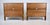 Henredon French Provincial Nightstands, Carved Oak & Brass, 1980s, Usa For Sale - Image 9 of 12