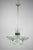 Art Deco Italian Murano Glass Five-Arm Chandelier from Seguso, 1940s For Sale - Image 4 of 16