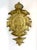 Brass Antique Victorian Ornate Cast Brass Door Knocker With Acanthus Scrollwork, Circa 1900 For Sale - Image 8 of 8