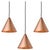 Hans-Agne Jakobsson Raw Copper 'Tratten' Outdoor Pendant. An exclusive made for U.S. and UL listed authorized re-edition...