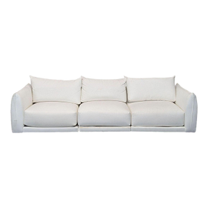 Maiden Home 3-Seat Sofa in White Upholstery