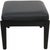 Hans Wegner GE-290 stool with a frame of black lacquered oak and a new cushion upholstered with black bizon leather. The...