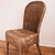 Mario Lopez Torres Vintage Woven Wicker and Rattan High-Back Side or Desk Chair For Sale - Image 4 of 5