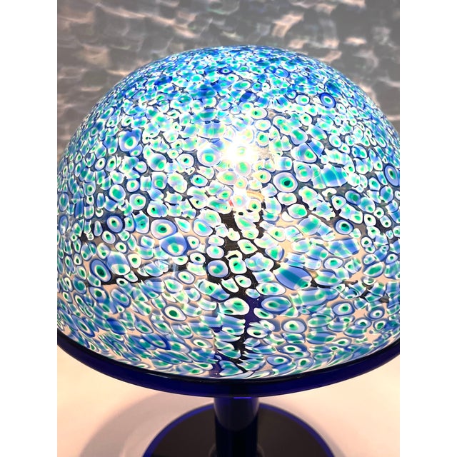 Neverrino Mushroom Lamps in Murrini Glass by Gae Aulenti for Vistosi, 1960s, Set of 2 For Sale - Image 15 of 18