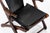 Mid Century Rosewood & Black Leather Folding Lounge Chair by Don Shoemaker For Sale - Image 14 of 14
