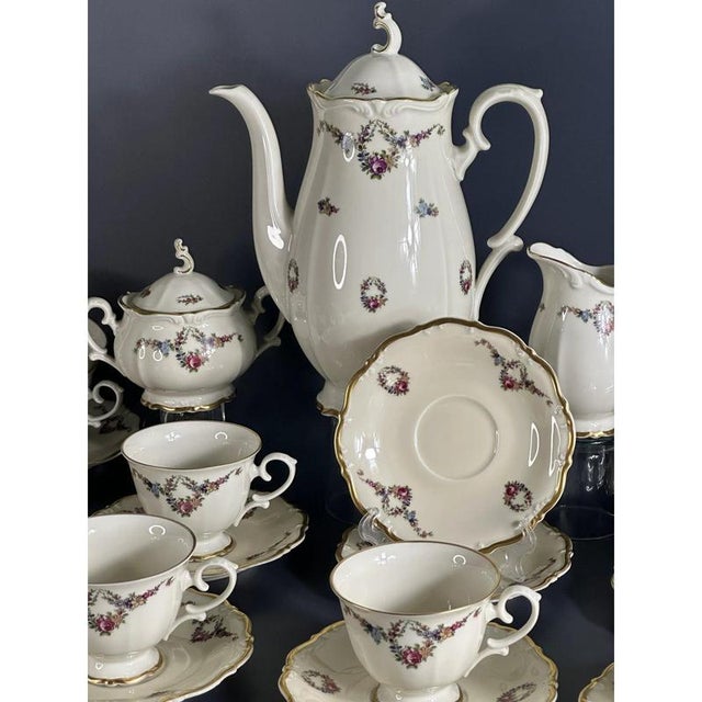 Cream Tea Service from Tirschenreuth, 1838, Set of 25 For Sale - Image 8 of 11