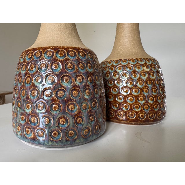 Einar Johansen Table Lamps by Einar Johansen for Søholm Stentøj, 1970s, Set of 2 For Sale - Image 4 of 10