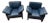 Team Lounge Chairs in Leather from Wellis, 1980s, Set of 2 For Sale