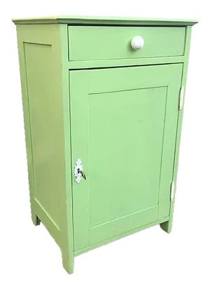 Mint-Colored Chest of Drawers, 1930s