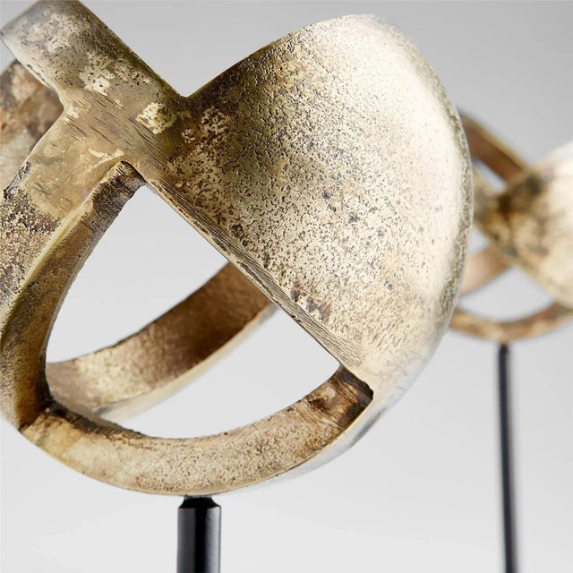 Overall measurements (inches) 9H x 6W x 6D . Overall Condition is New. Material(s): Aluminum. Style: Modern. Dates to...