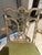 Ivory Chinese Chippendale Arm Chair Hand Painted For Sale - Image 8 of 18