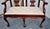 1990s Vintage Carved Mahogany Settee Chippendale Style Ball & Claw Feet For Sale - Image 5 of 16