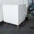 1980s Vintage Mid-Century Modern Cubic White Cabinets - a Pair For Sale - Image 5 of 13