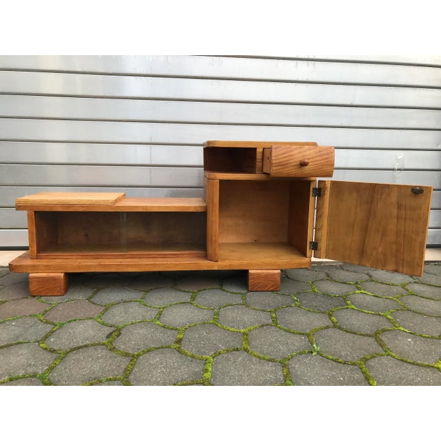 Art Deco Wardrobe with Glass Display, 1940s For Sale - Image 12 of 18