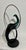 Colin Webster Watson (1926-2007). A patinated cast bronze sculpture of a stylized bird with a steel ring. Signed, numbered...
