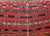 Moroccan Vintage Moroccan Kilim Tribal Rug, Handwoven Wool, Red & Blue Stripes, 5' X 8' For Sale - Image 3 of 18