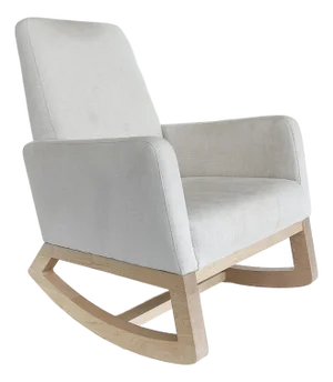 Hand-Crafted Canadian Maple Ergonomic "Joya" Rocker, Sustainably-Made