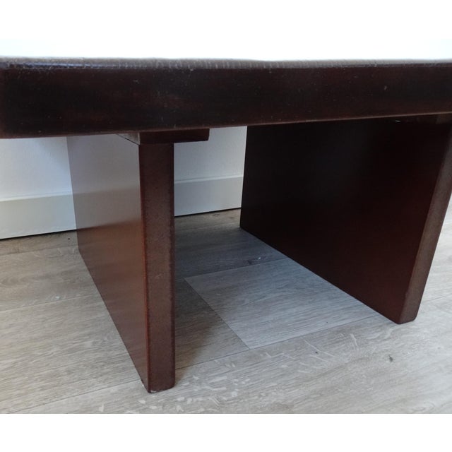 Minimalist Bamboo Side Table in the style of Axel Vervoordt, 1970s For Sale - Image 16 of 18