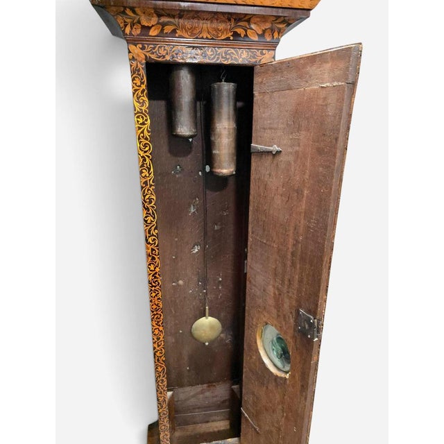 William & Mary Marquetry Longcase Clock by Joseph Windmills London, 1690 For Sale - Image 10 of 18