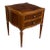 Leighton Hall Mahogany Serpentine End Table For Sale