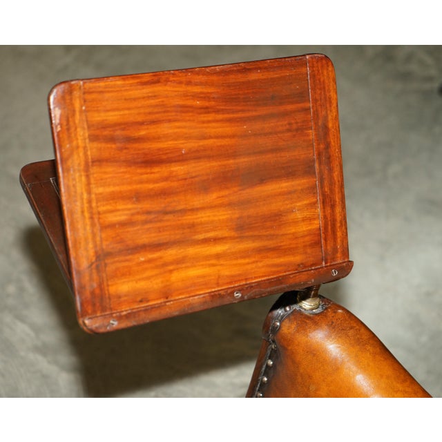 Regency Chesterfield Armchair in Brown Leather, 1810s For Sale - Image 13 of 18