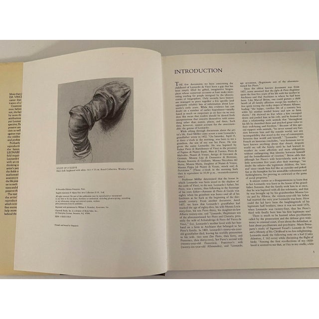 Leonardo Da Vinci by Patrice Boussel Hardcover For Sale In Palm Springs - Image 6 of 12