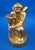 20th Century Candleholder Sculpture Angel in Gilded Terracotta by Carlo Sbisà, Italy, 1930s For Sale - Image 13 of 18