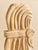 1960s The Vintage Monumental Carved Curly Maple Drapery Sculpture- Artist Uknown For Sale - Image 5 of 13