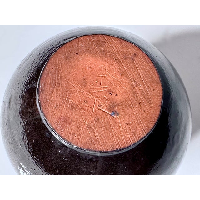 Ceramic Glazed Studio Ceramic Art Jug Vase by Siegfried Gramann for Töpferhof Römhild, Germany, 1950s For Sale - Image 7 of 8