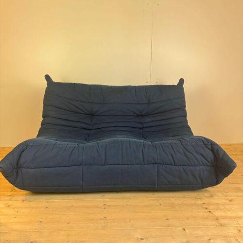 Two-Seater Sofa Togo by Michel Ducaroy for Ligne Roset, France, 1960 For Sale - Image 3 of 6