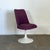 Tulip Chairs in Purple by Saarinen for Walter Knoll, Set of 6 For Sale - Image 6 of 6